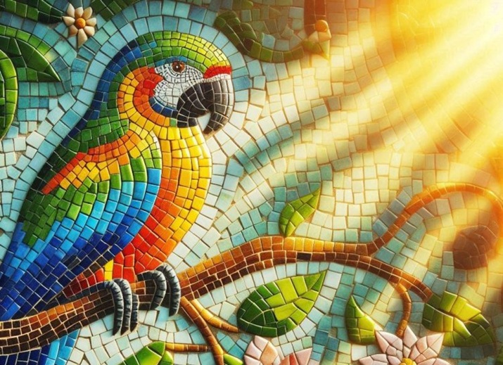 TESSERAE : ART MOSAIC DIGITAL \ and follow the [working] \ process